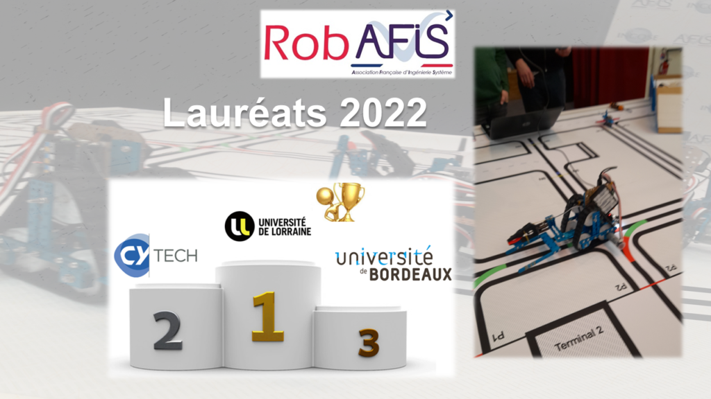 Concours RobAFIS : Lauréats 2022