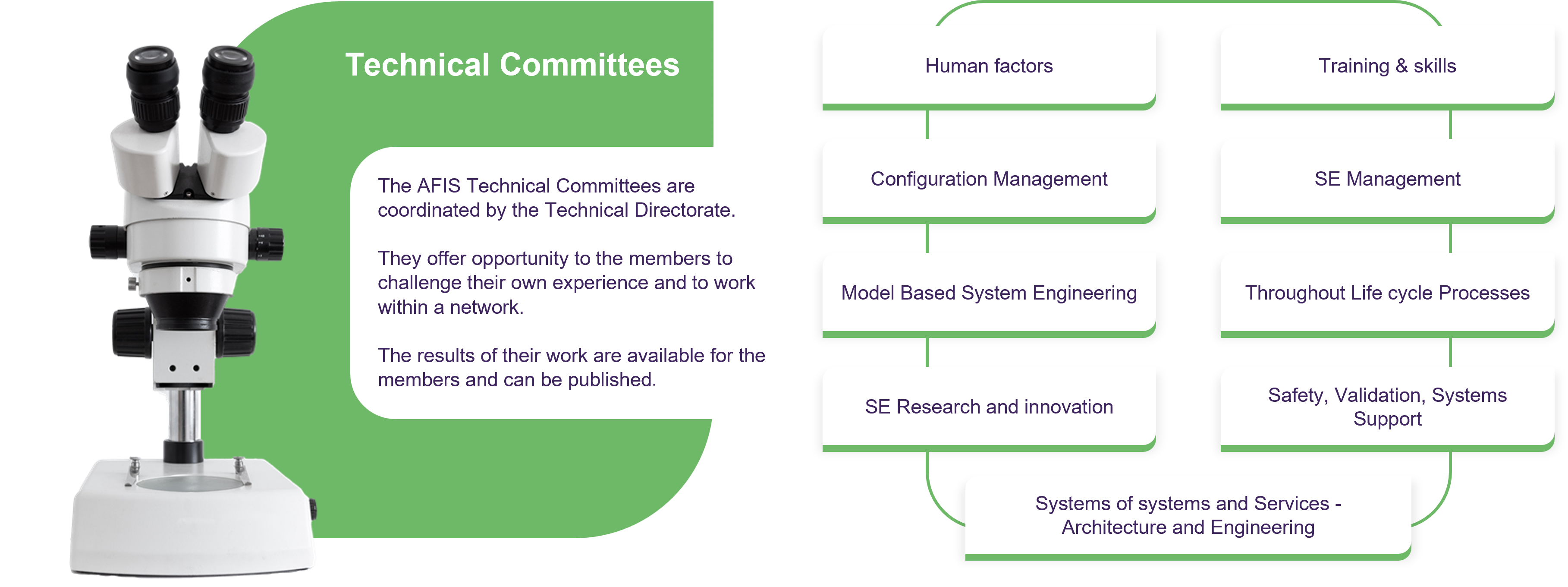 AFIS Technical Committees organization