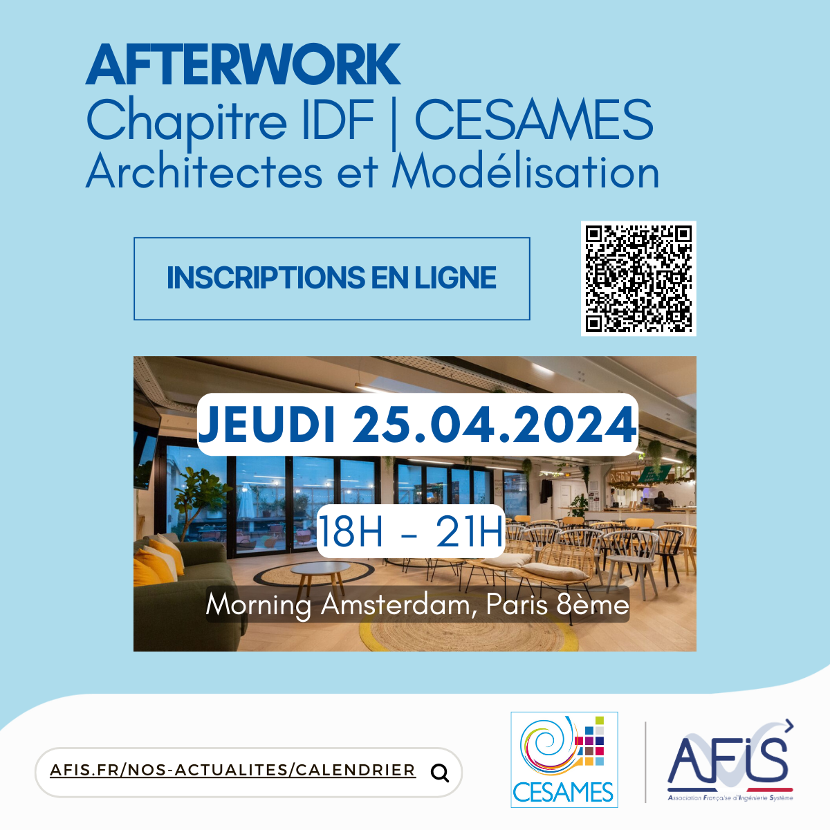 [Afterwork] AFIS / CESAMES : Architectes et Modélisation
