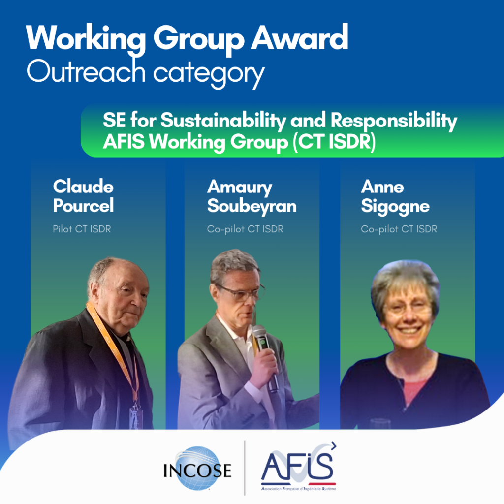 Working Group Award Outreach INCOSE AFIS 2025